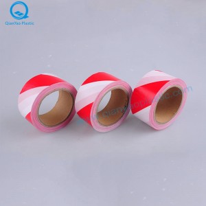 HDPE rot / weißes Warnband; HDPE-gelbes Vorsichtsband; HDPE-rotes GEFAHR-Band